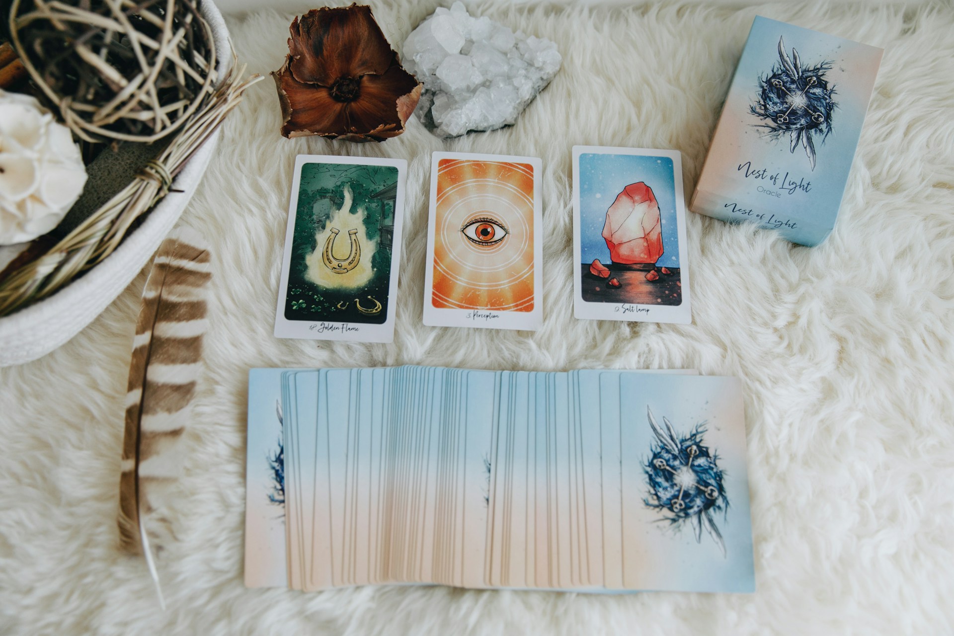 Cartes de tarot pour consultation